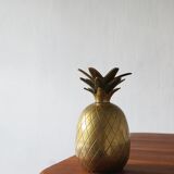 Bougeoir ananas laiton