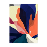 Art poster printemps bleu 50×70 cm