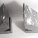 Pair of marble bookends 1970s Height 18.2 cm