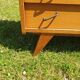 Compass feet chest of drawers