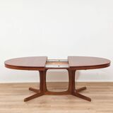 Oval dining table Baumann in teak from the 1970s.