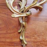 Pair of Louis XVI-style gilded bronze appliques