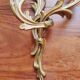 Pair of Louis XVI-style gilded bronze appliques
