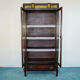 Cabinet showcase sideboard wood brass
