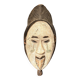 Ancient Tribal Wood Mask African Punu Maiden Mukudji Gabon