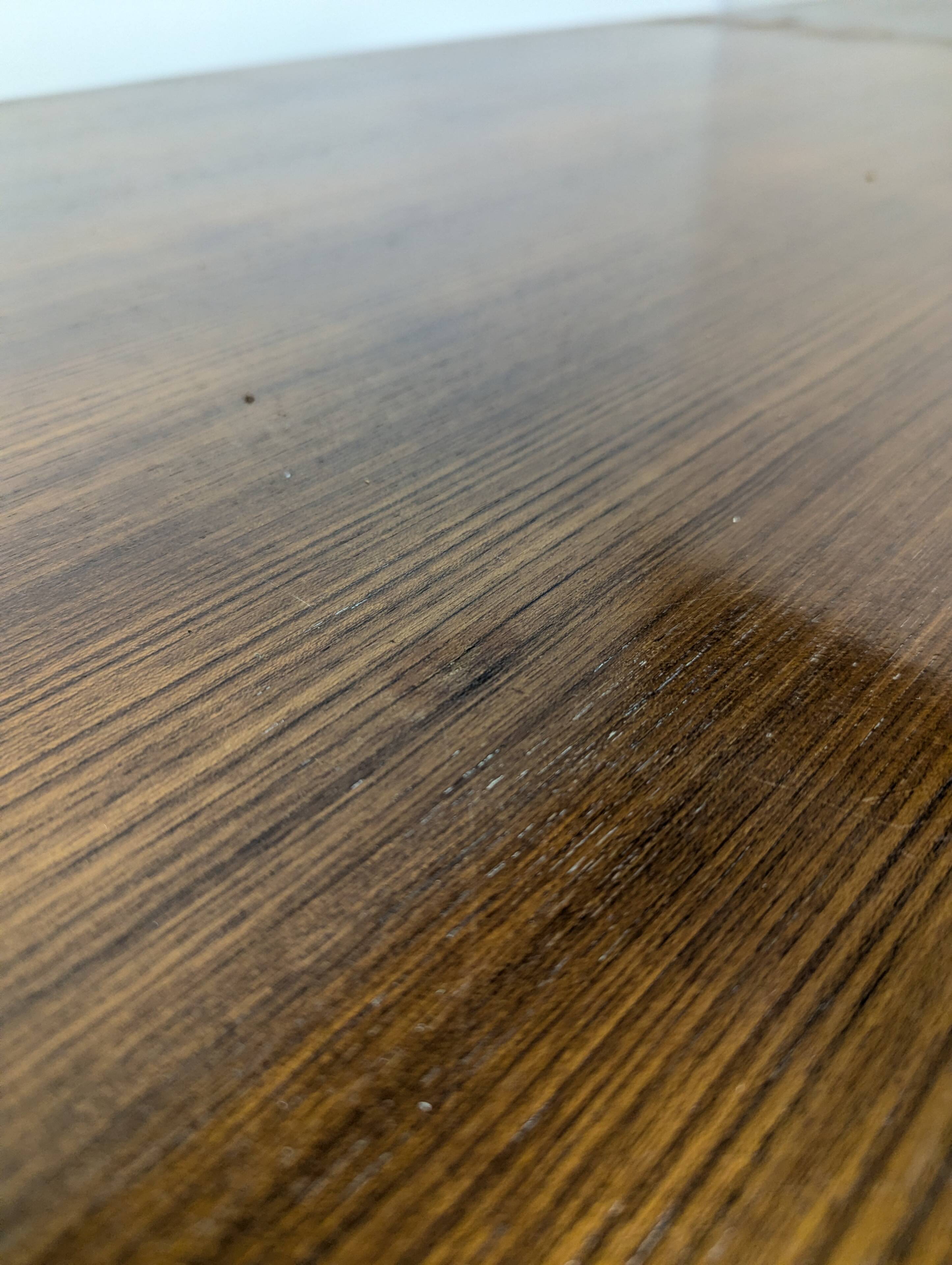 Scandinavian dining table in teak