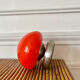 Vintage orange UFO touch lamp