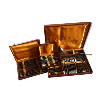 70's stainless steel vintage covers in its original box