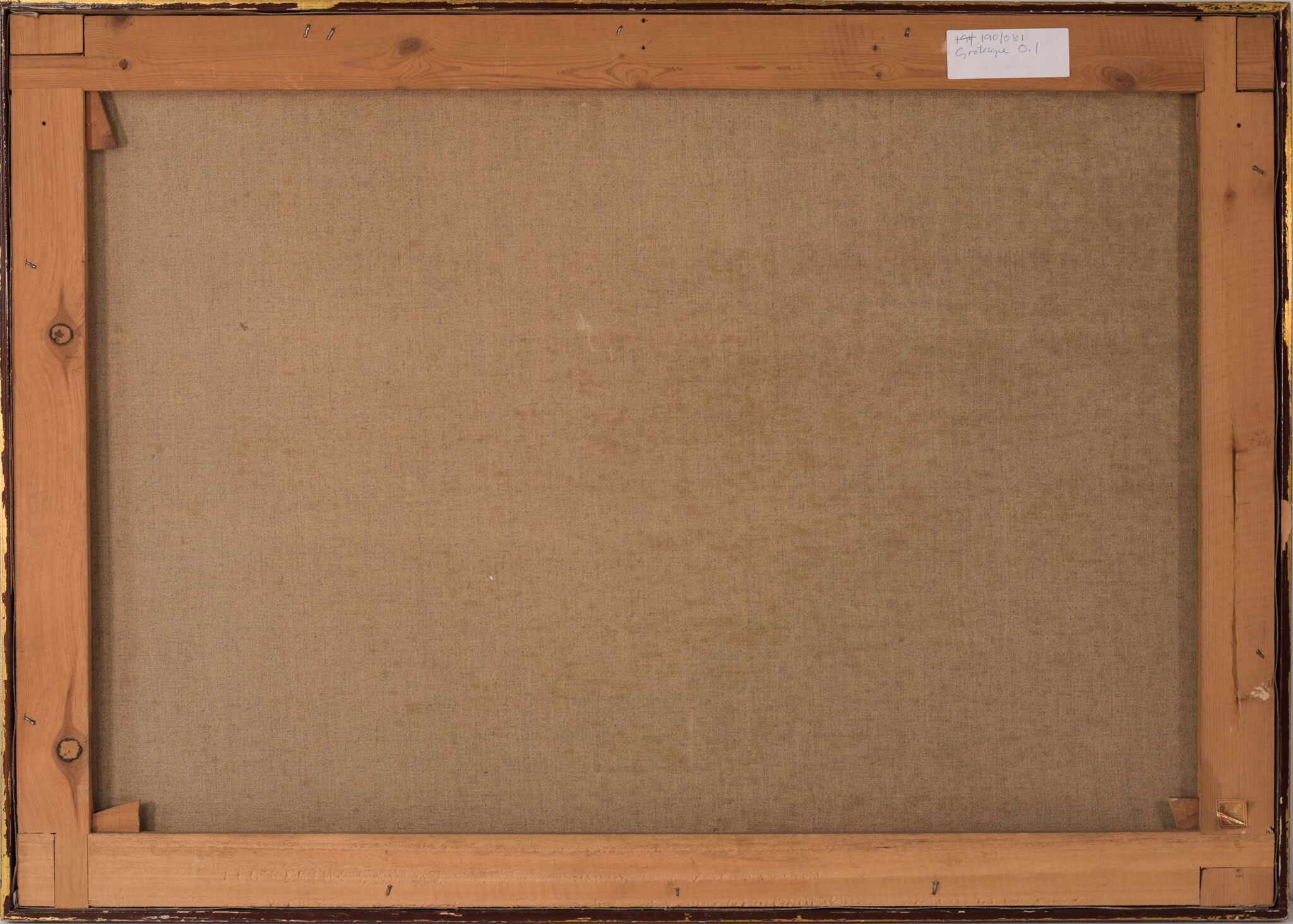 Oil on canvas influence of martin brothers