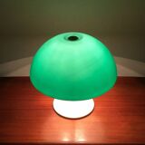 Mid-century green Italian table lamp Toledo by Luigi Massoni for Guzzini, 1960s.