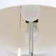 Vintage Frank Bentler Wila Desk Lamp, White, German Mid-Century Modern Desi