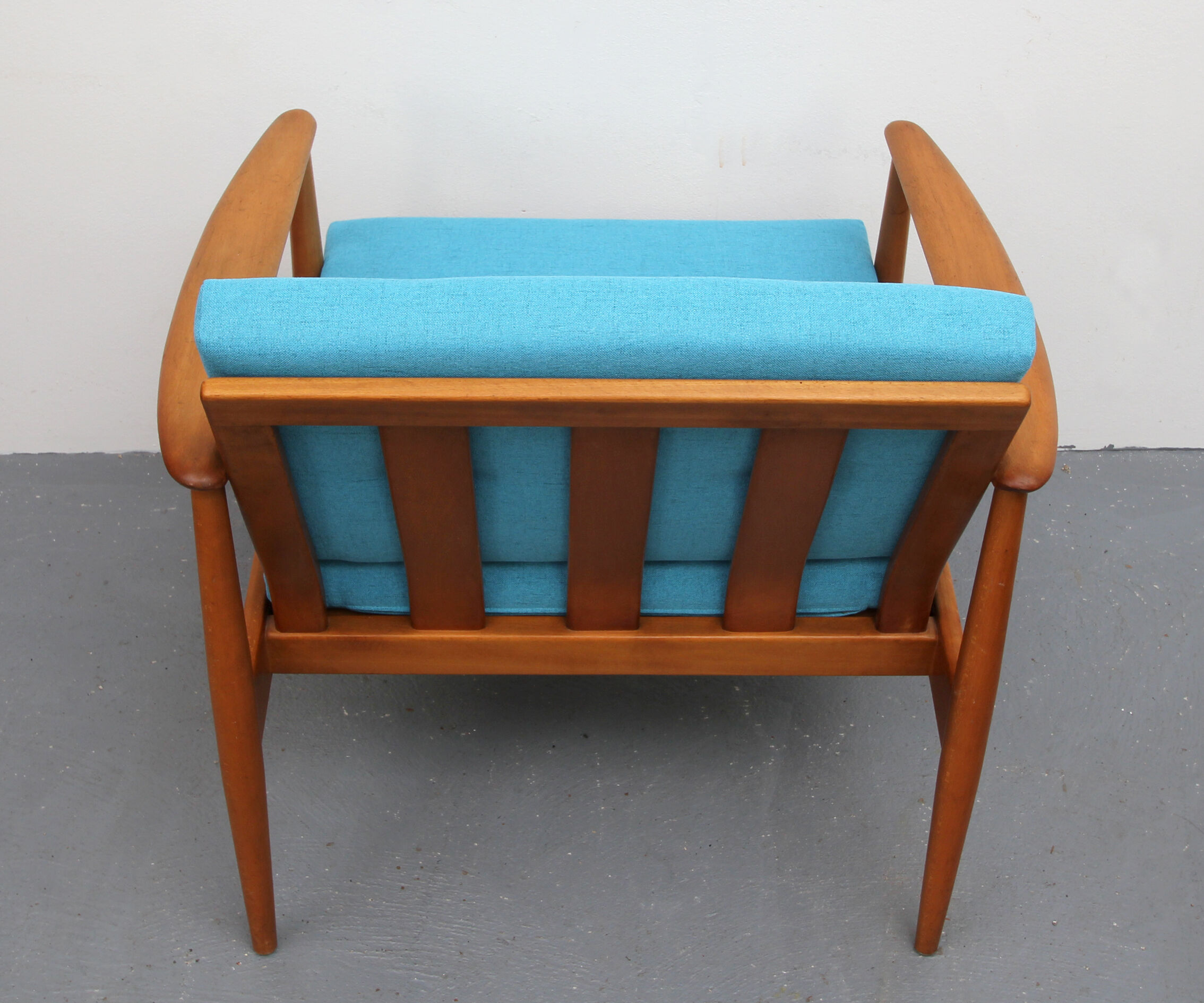 Armchair in light blue from the 1960s