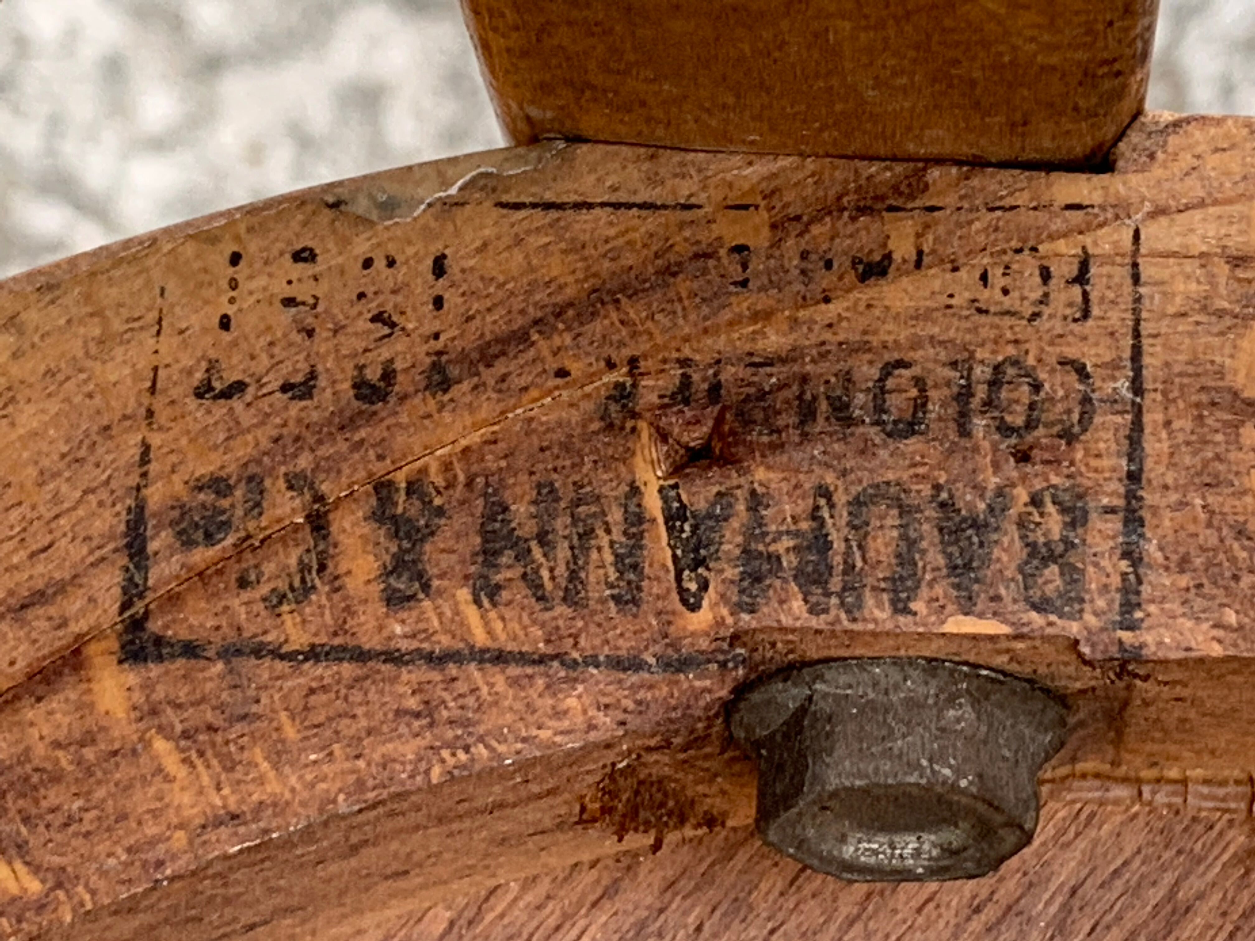 Suite of 4 chairs bistro Baumann 1967