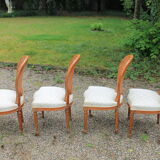 Set of 4 chairs Louis XVI