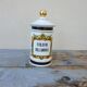 Important pharmacy jar Folium Belladonnae