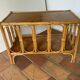 Table basse en rotin