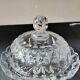 Butter dish/Cheese bell. Dome/Nachtmann shape. Crystal. Diameter 19 cm