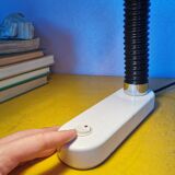 Flexible and adjustable lamp lacquered brass, 1970