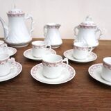 Limoges porcelain coffee service for Maison Baritel Lyon circa 1900