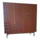 Vintage 3-door wardrobe