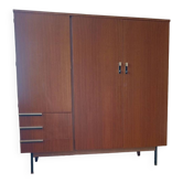 Vintage 3-door wardrobe
