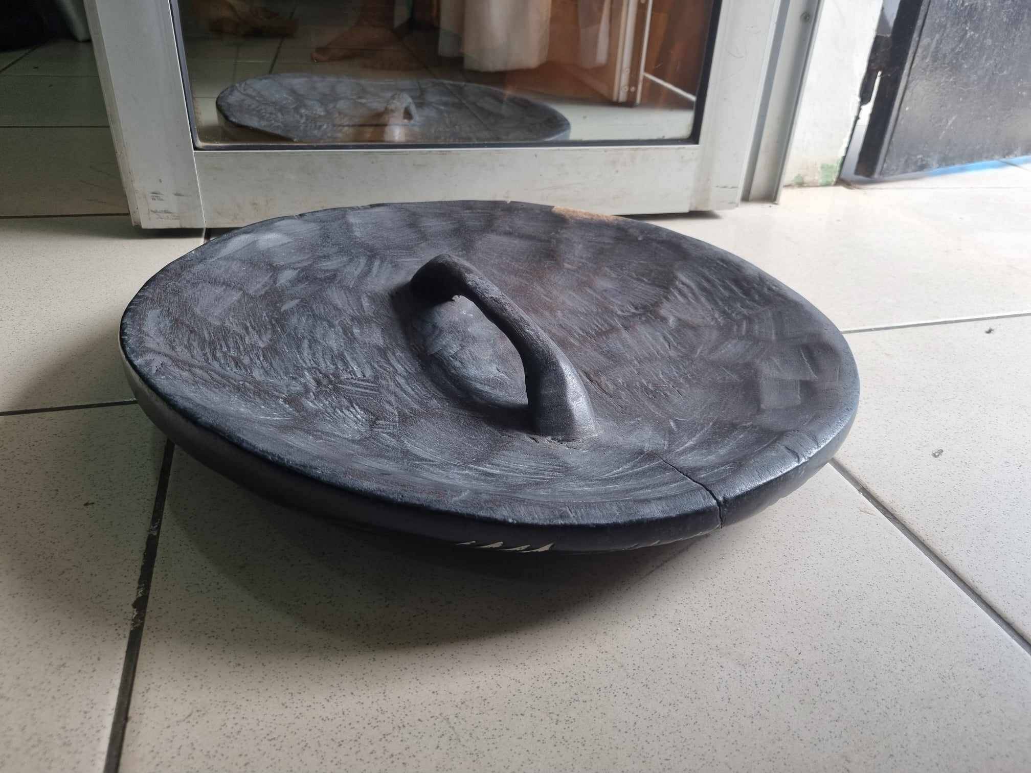 Traditional Bamiléké African Shield from Cameroon