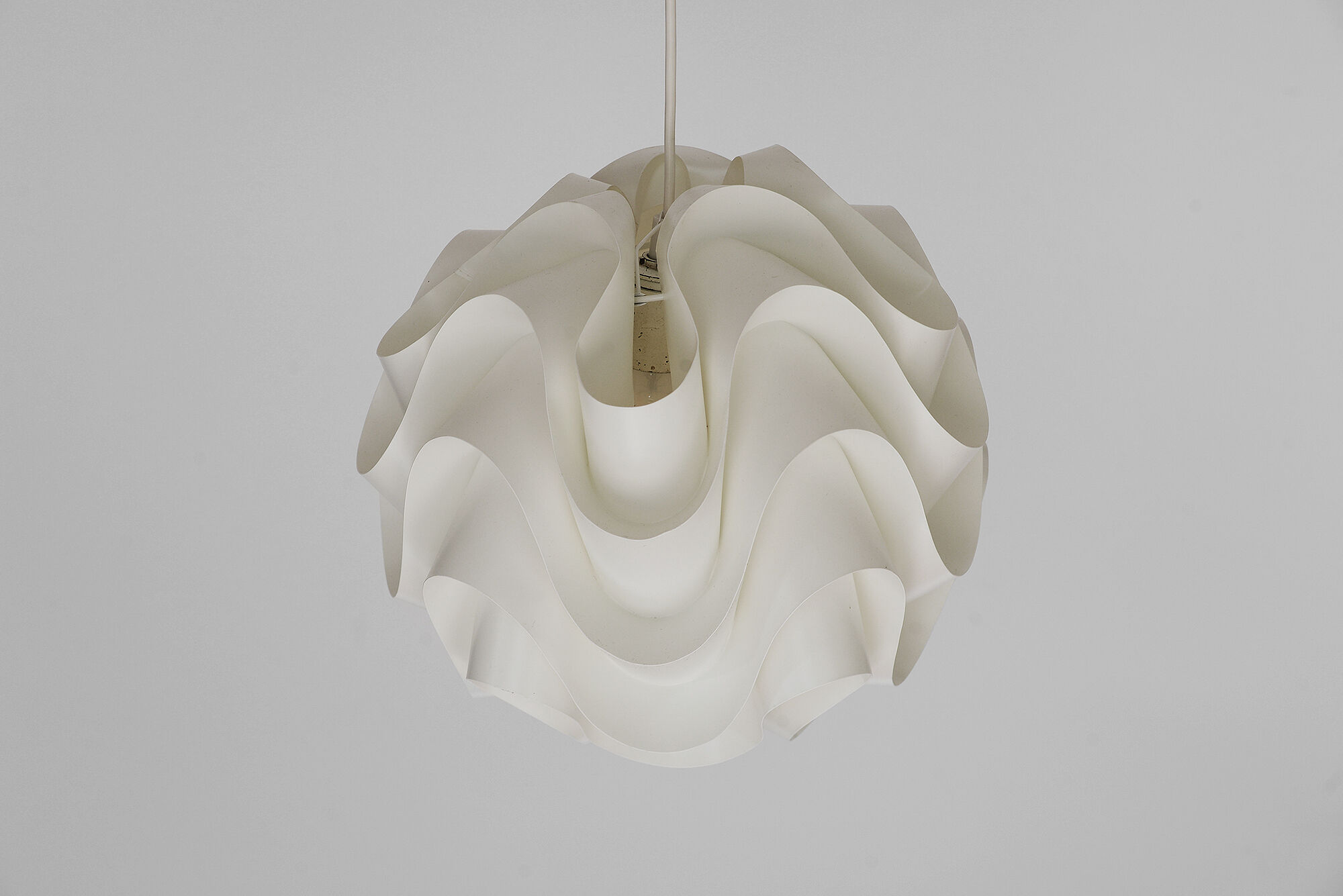 Pendant light P172 by Poul Christiansen for Le Klint. Denmark 1970s
