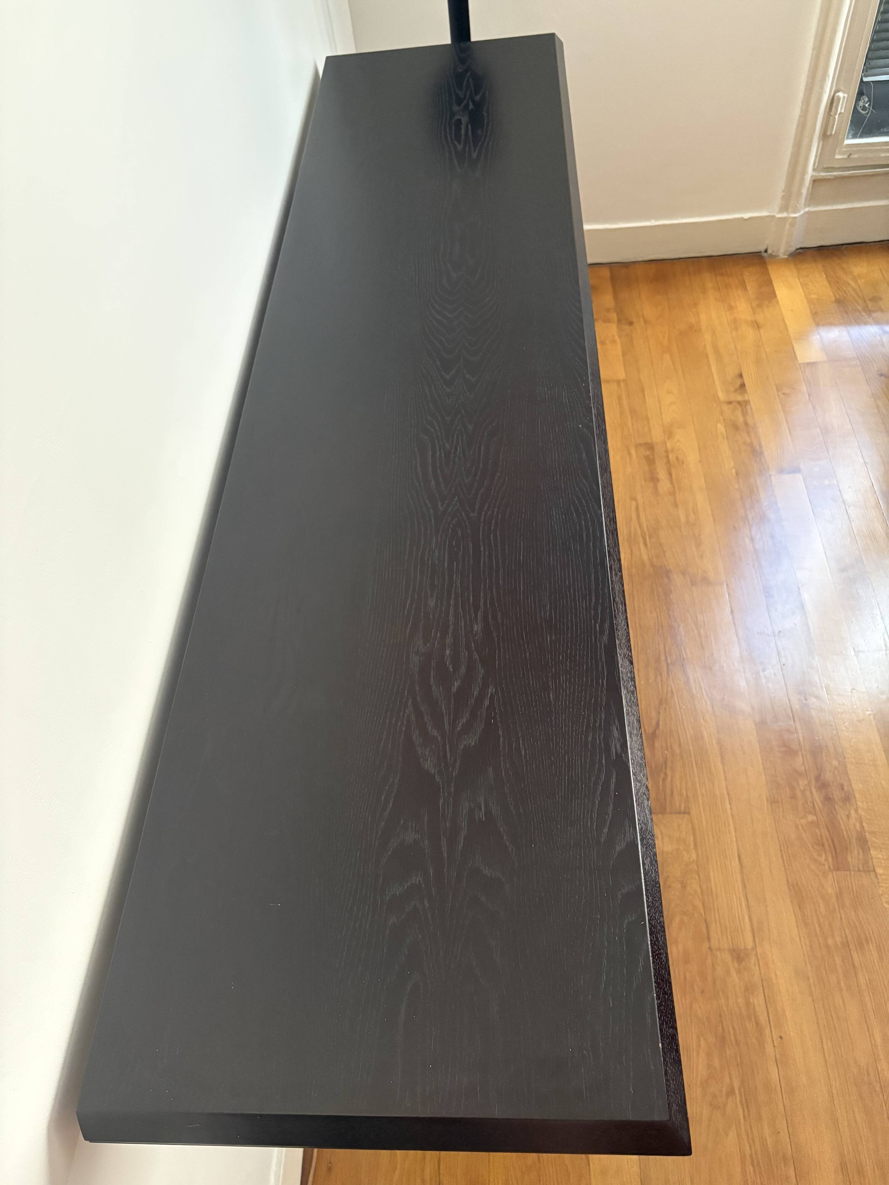 Extensible console / Table - Roche Bobois - Wenge finish
