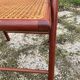 Pair of Italian folding chairs in vintage canning