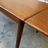 Extendable teak table, Denmark 1960s/1970s, mid-c vntg