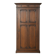 Cabinet en chêne ancien avec panneaux à caissons, vers 1900