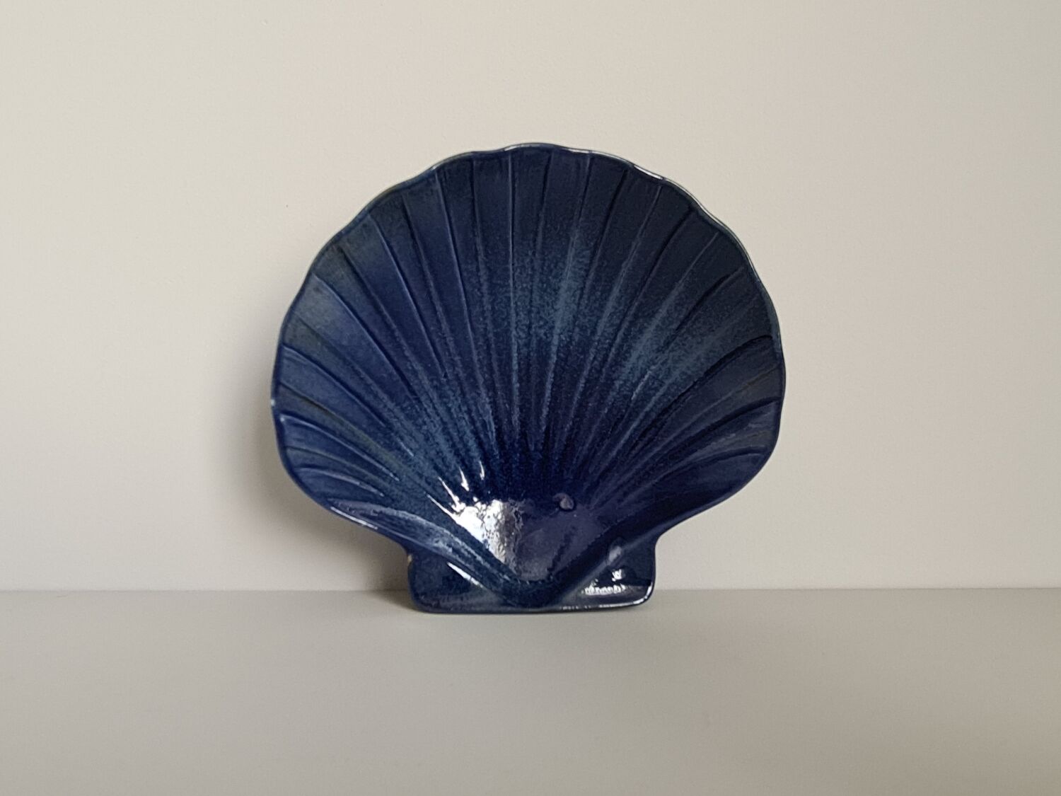 Empty pockets or shell-shaped soap holders / ceramic / France / 60s / decoration / French ceramic / 20th century