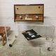 Vintage TV furniture in plexiglass