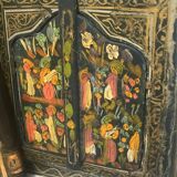 3 wooden ethnic frame mirrors