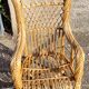 Fauteuil rotin vintage