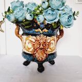 Mouzin-lecat brand onnaing flower pot from 1870 salamandre model