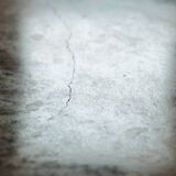 Kho liang ie dining table in aluminium and green marble, dutch, 1970s