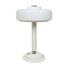 Lampe de table blanche rare du milieu du siècle / Napako, années 1960