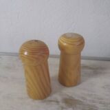 Wooden salt and pepper shaker