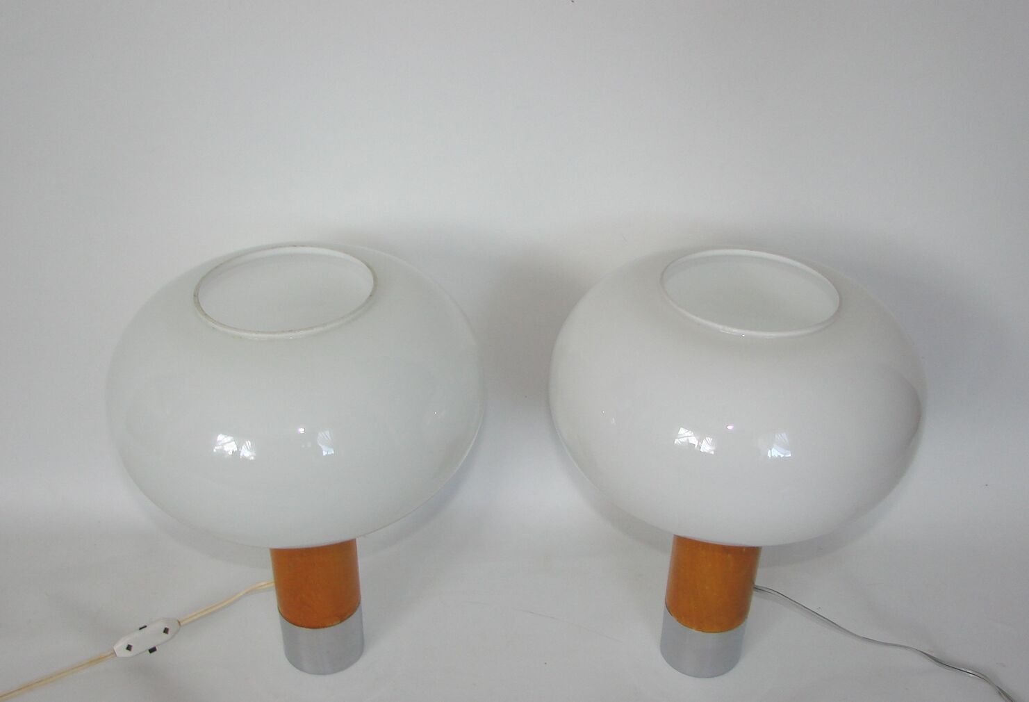 Pair of Drupol lamps, 60s
