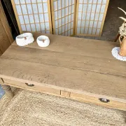 Table basse en chêne 