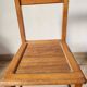 Chaise enfant vintage en bois