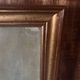 Large antique painting with roses – Oil on canvas from the 1900s – 40 x 102 cm – a large decorative format