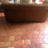 Vintage leather sofa