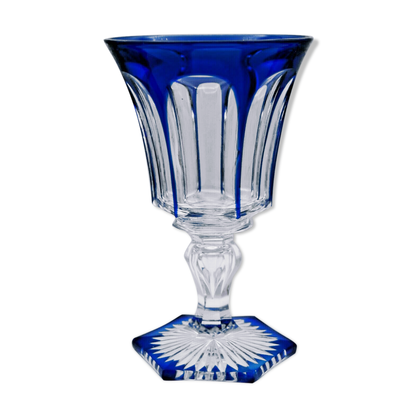St-Louis crystal wine glass