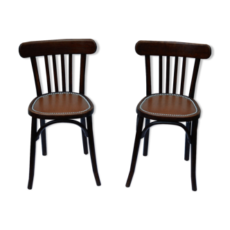 Paire de chaises bistrot Thonet