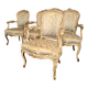 4 fauteuils époque Louis XV