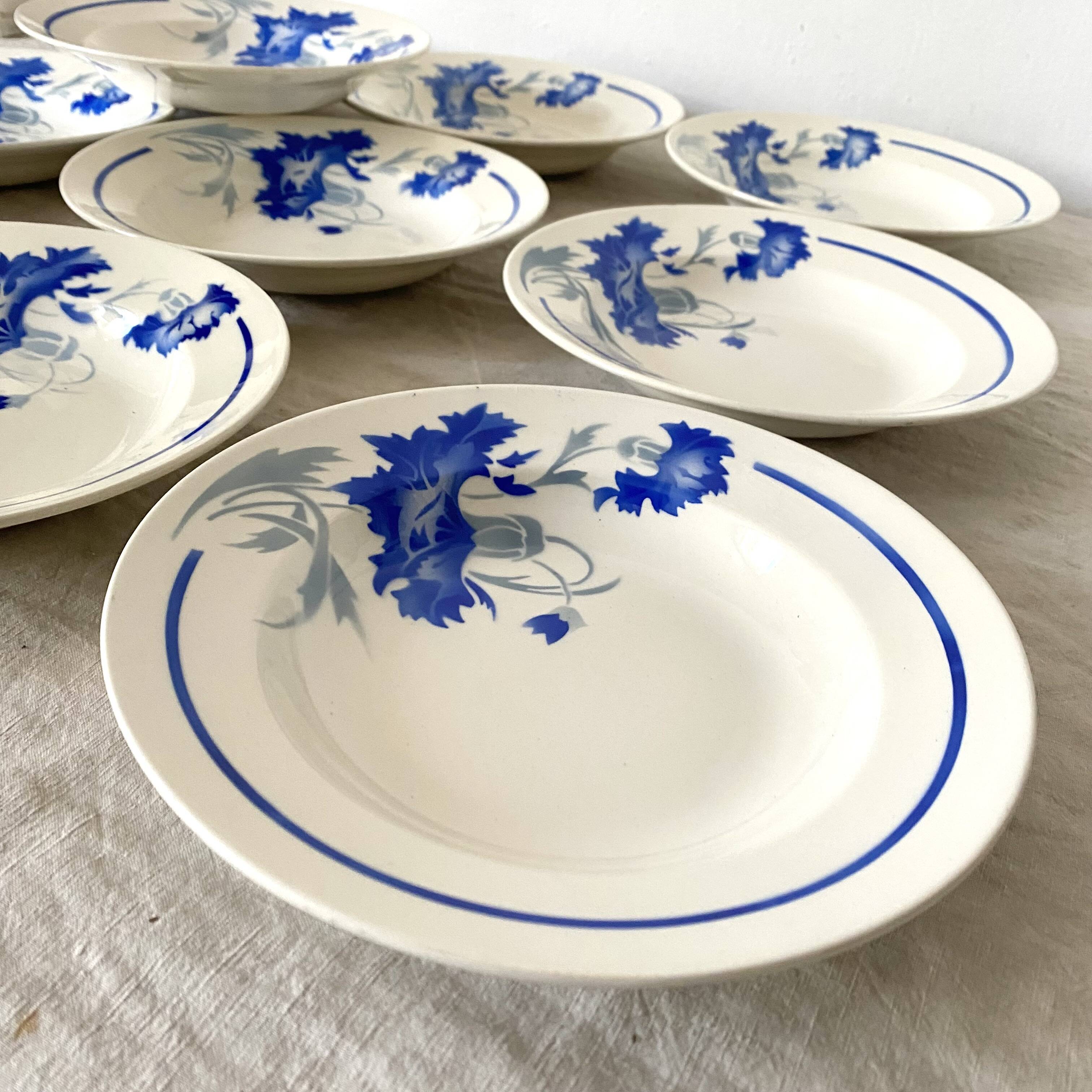 Luneville Annie soup plates
