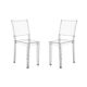 Paire de chaises La Marie, Philippe Starck pour KARTELL