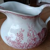 Creil and montereau stamped jug